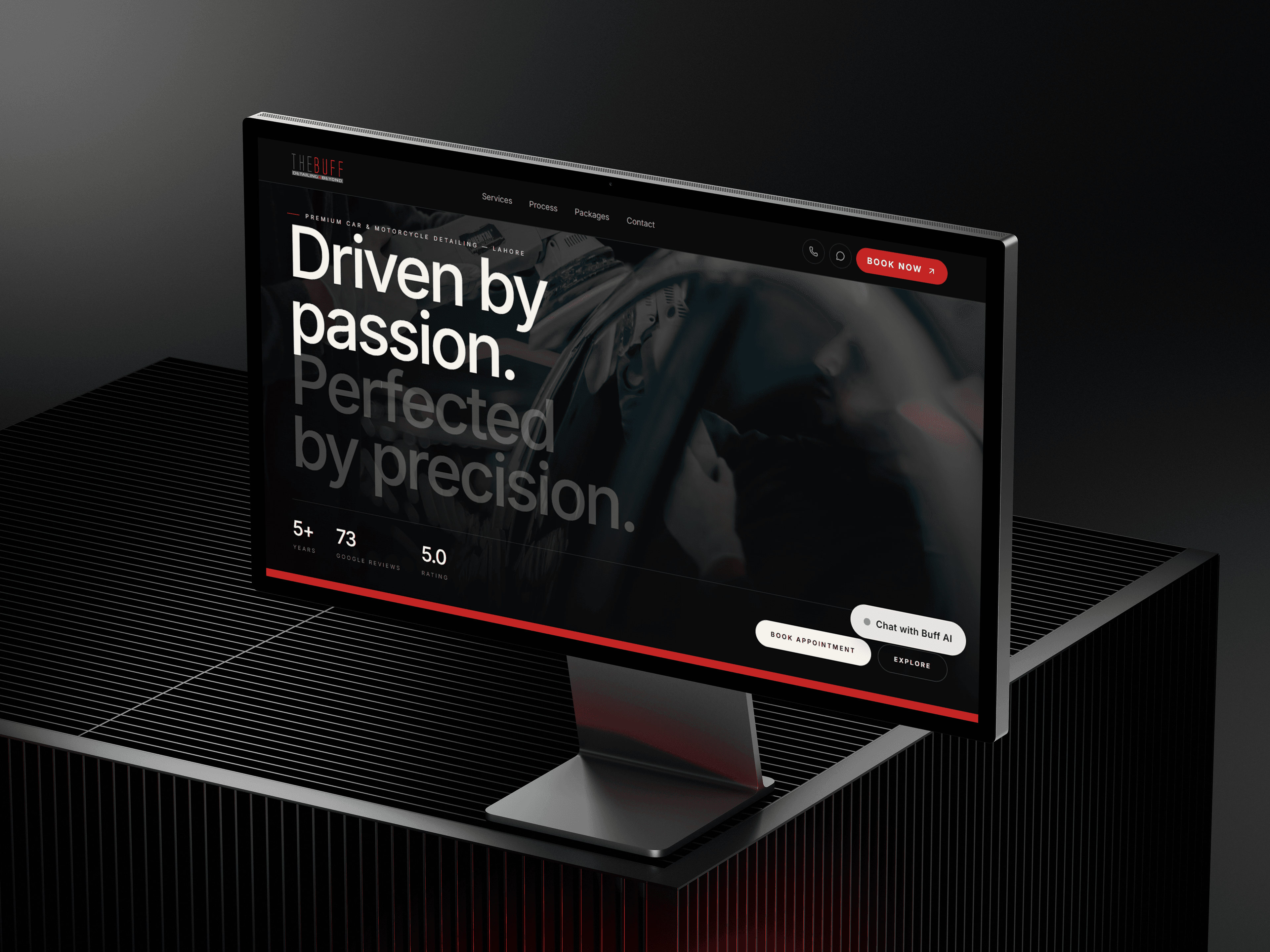The Buff Detailing project by Codemaven Solutions